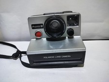 Polaroid Pronto B Gray Black Compact Instant Land Camera With Strap