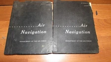 VIntage Air Navigation AF Manual 51-40, Vol 1 & Vol 2 Dept of the Air Force 1959