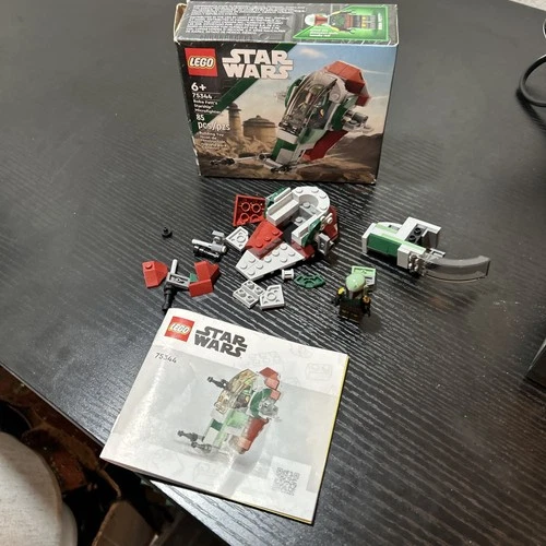 LEGO Star Wars: Boba Fett's Starship Microfighter (75344) as Is