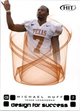 2006 SAGE HIT Design for Success Green #D7 Michael Huff - FB