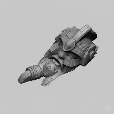 Zwergen Statue Kopf - 28mm DND/Wargame/RPG Gelände