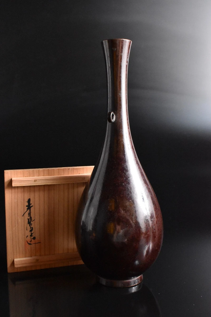 铜日本古董花瓶| eBay 铜日本古董花瓶| eBay
