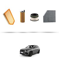 Hoffcar Set Service - 4 Filter Kompatibel Mit Mercedes Classe Gle (W167) 300D
