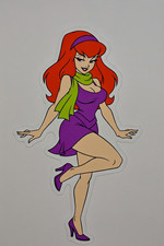 Daphne Scooby Doo Anime Waifu Sticker 3 6 Car Vinyl Decal Daphne Scooby Doo Anime Waifu Sticker 3 6 Car Vinyl Decal