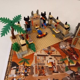 LEGO 5988 ADVENTURERS TEMPLE ANUBIS FORBIDDEN RUINS EGYPT PHARAOH SPHINX INDIANA