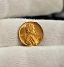 1937 US Lincoln 1c Nice Unc From Original Roll Red.