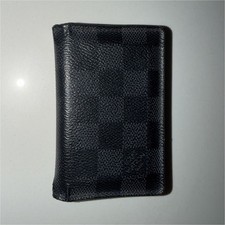 Louis Vuitton Pocket Organizer Damier Graphite Check Men’s Wallet