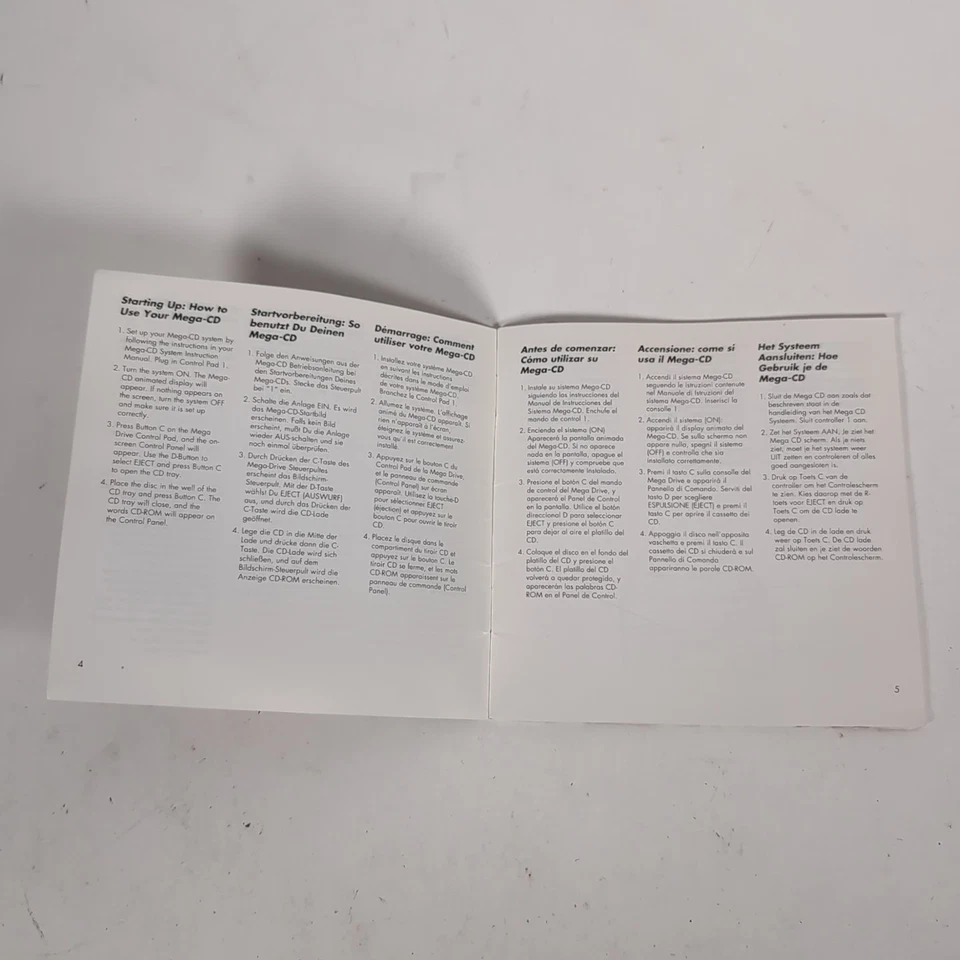 Cobra Command Sega Mega-CD - Manual Only - Image 3 of 4