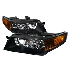 Spec-D Tuning 2LHP-TSX04JM-RS Projector Headlights for 04 to 05 Acura TSX  Bl...