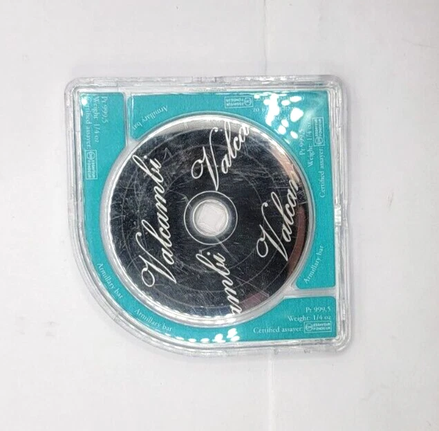 2016 1oz Valcambi Armillary Platinum Bar CB201 - Image 2 of 4