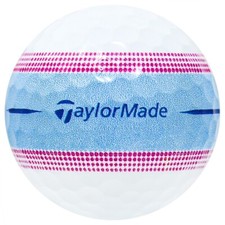 12 TaylorMade Tour Response Light Blue Stripe AAAAA/Mint Used Golf Balls