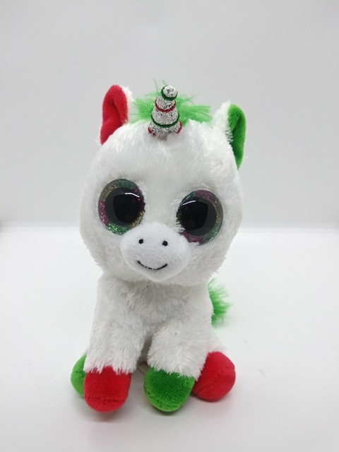 candy cane beanie boo unicorn
