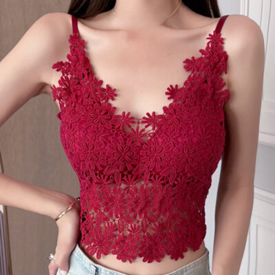 crochet spaghetti strap top