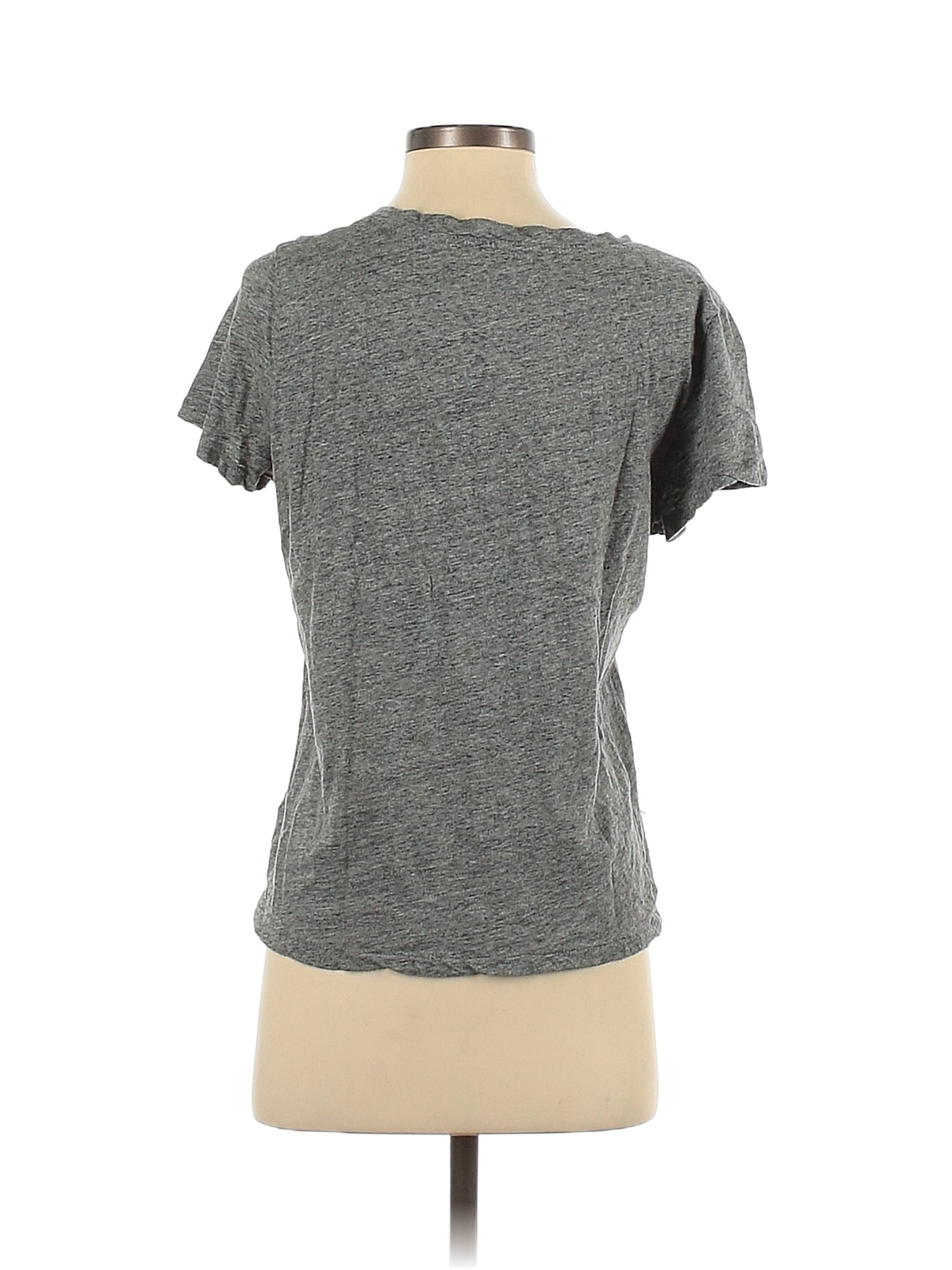 Madewell Women Gray Short Sleeve TShirt S eBay