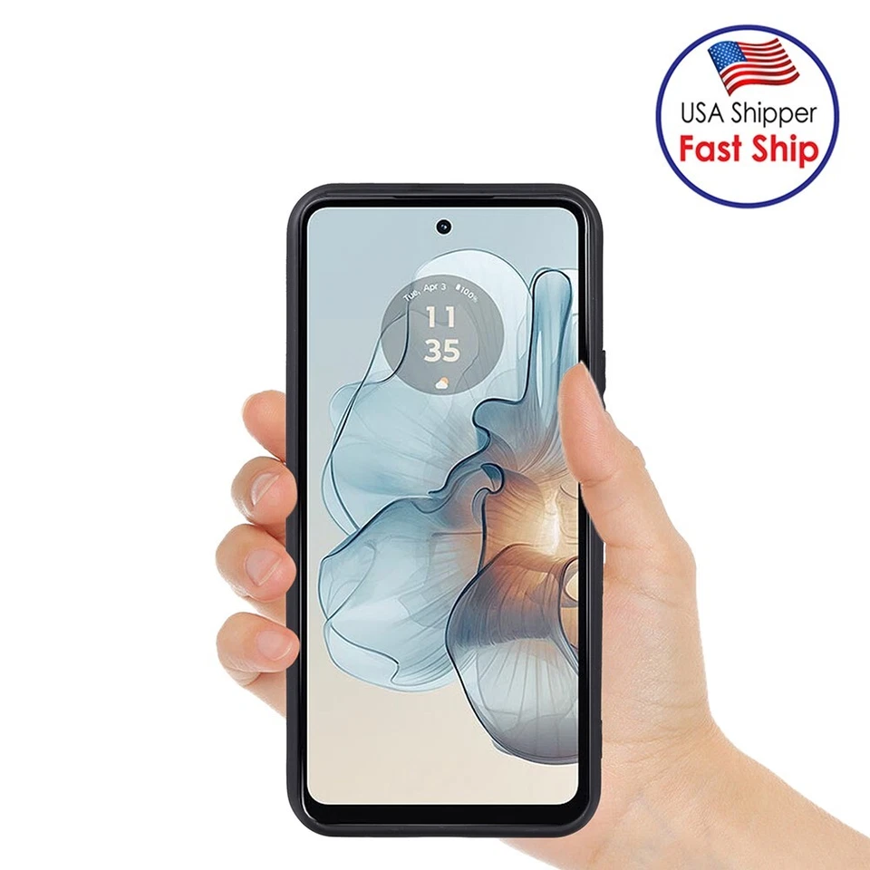 Funda Protectora TPU Silicona Antigolpes Alimentación Para Motorola Moto G24 Cubierta Suave Foto 2 de 4