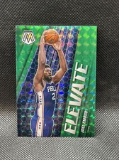 2020-21 Panini Mosaic Joel Embiid Elevate Insert Green Mosaic 76ers #20