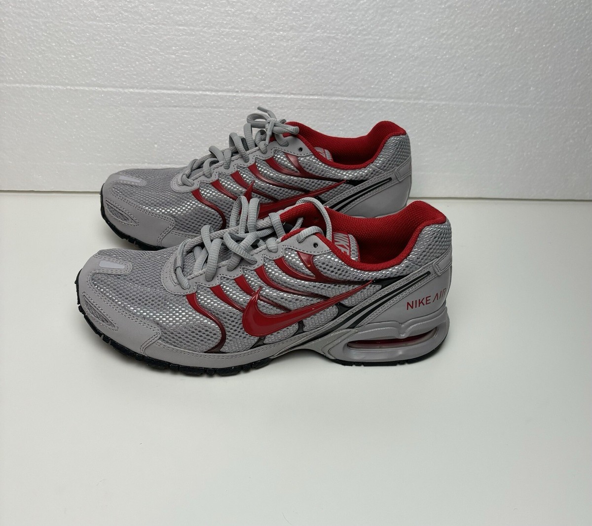 Nike Air Max Torch Men's Grey Red Running Shoes CI2202-001 Size NWOB