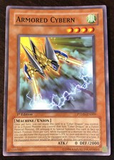 Armored Cybern PTDN-EN009 YuGiOh! Card Phantom Darkness 1st Edition Near Mint x1