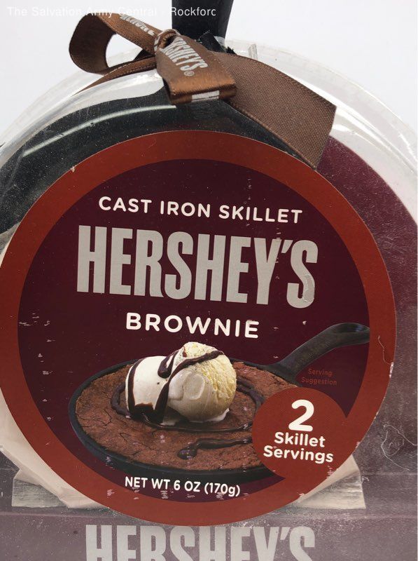Hershey's Easy To Clean, FlatBottomed Chocolate Brownie Cast Iron