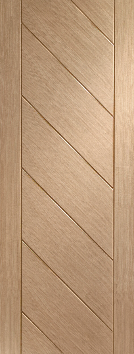 Internal Monza Oak Unfinished Solid Door