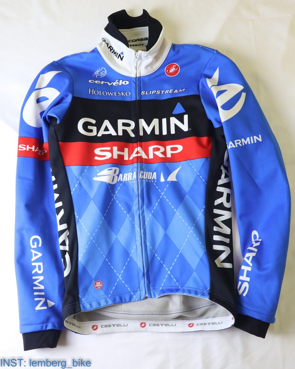 Garmin - Sharp - 2013 castelli winter cycling jacket (S) #0071 | eBay