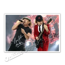 ACDC signiert Angus Young & Brian Johnson ++ ...