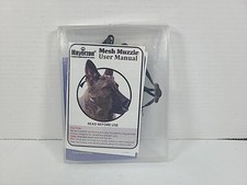 Mayerzon Dog Muzzle, Soft Mesh Muzzle Extra Small