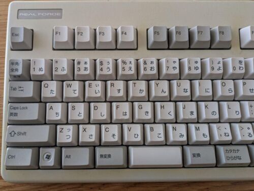 Topre Realforce 91U NG0100 White Keyboard USB wired tested Used from Japan - Picture 5 of 17