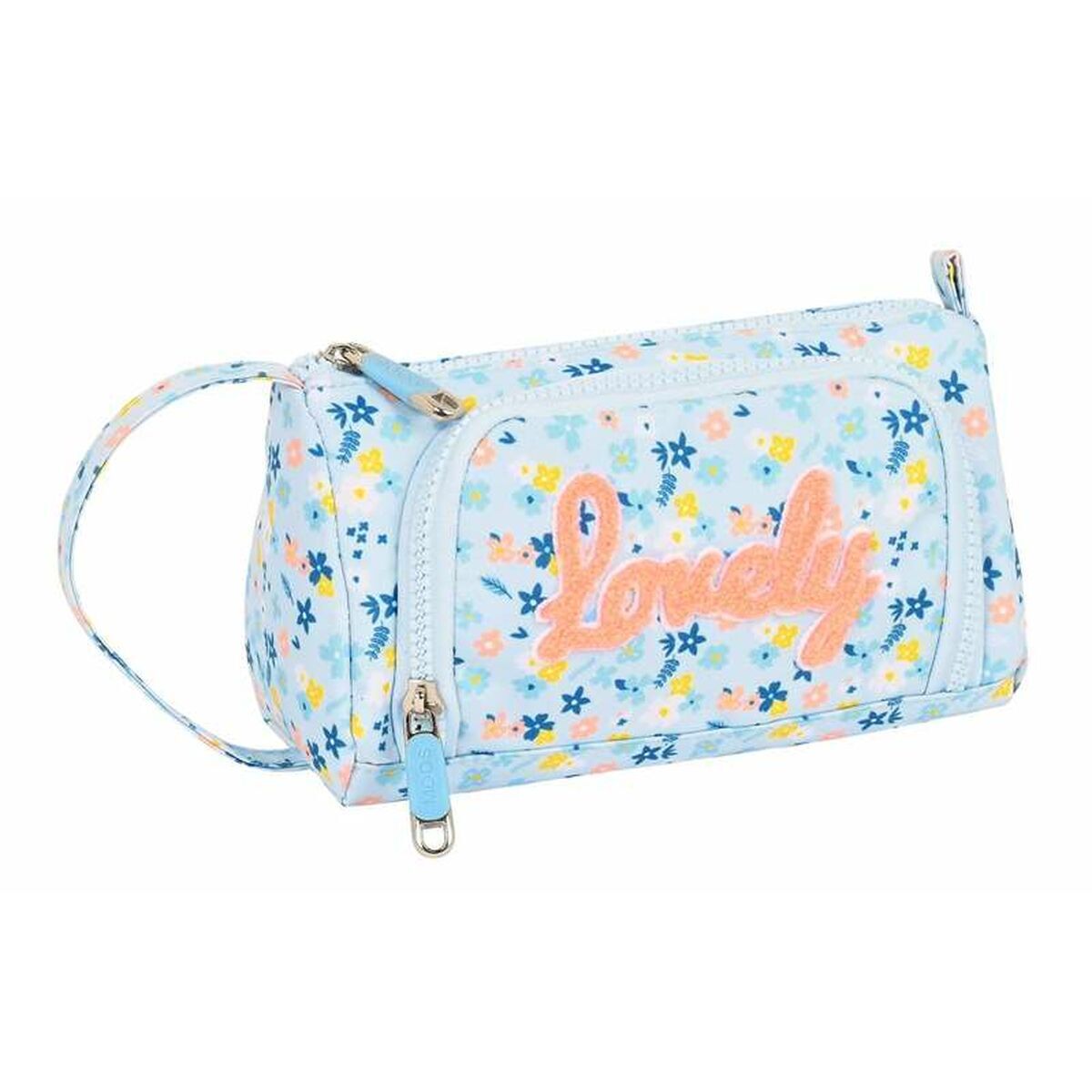 Necessaire Moos Lovely Azzurro Chiaro 20 x 11 x 8,5 cm