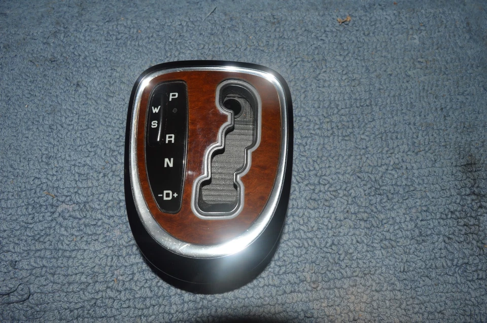 00-06 Mercedes W220 S500 S430 palanca de cambios bisel indicador de ajuste madera OEM Foto 3 de 4