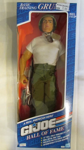 Mib Hasbro '92 G.I.Joe Basic Training Grunt Hall of Fame 12" Action Figure Doll