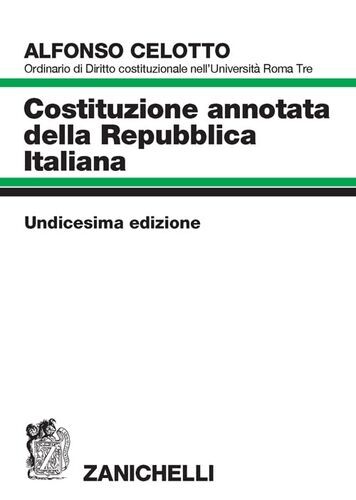Costituzione annotata della Repubblica Italiana