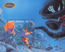 Disney 1998 Grenada - Disney's HERCULES Miniature Sheet Nº1 - MNH