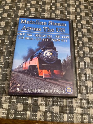 Mainline Steam Across the US: NKP, Milw, SP, UP, N&W - DVD Belt Line ...