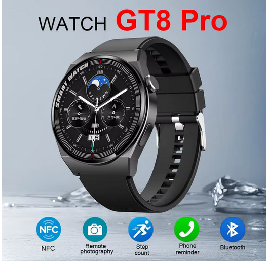 Montre connectée GT8 Pro homme pour ne plus manquer aucun appel important