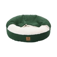Charlie's Snookie Hooded Calming Dog Bed (Eden Green) - XL