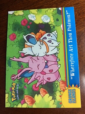 orange islands pokemon cards The Crystal Onix Holo Pokemon TOPPS Orange Islands