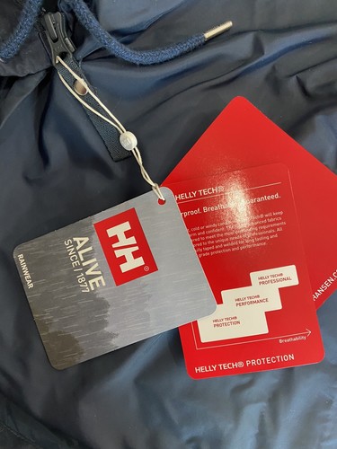 HH Helly Hasen Damen Evie Regenjacke Größe M Farbe Navy - Bild 8 von 8