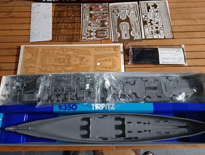 Maquette de cuirassé allemand Tamiya Bismarck 1:350 · Modelsport