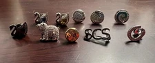 Swarovski SCS Event Gift SCS Tack Lapel Pins Lot of 10