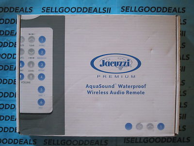 Jacuzzi Premium 6472-274 AquaSound Wireless Audio Remote New
