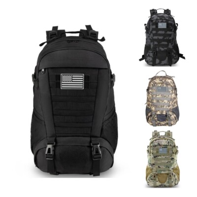 30L colour Military Tactical Army Backpack Rucksack Camping Hiking  Trekking UK