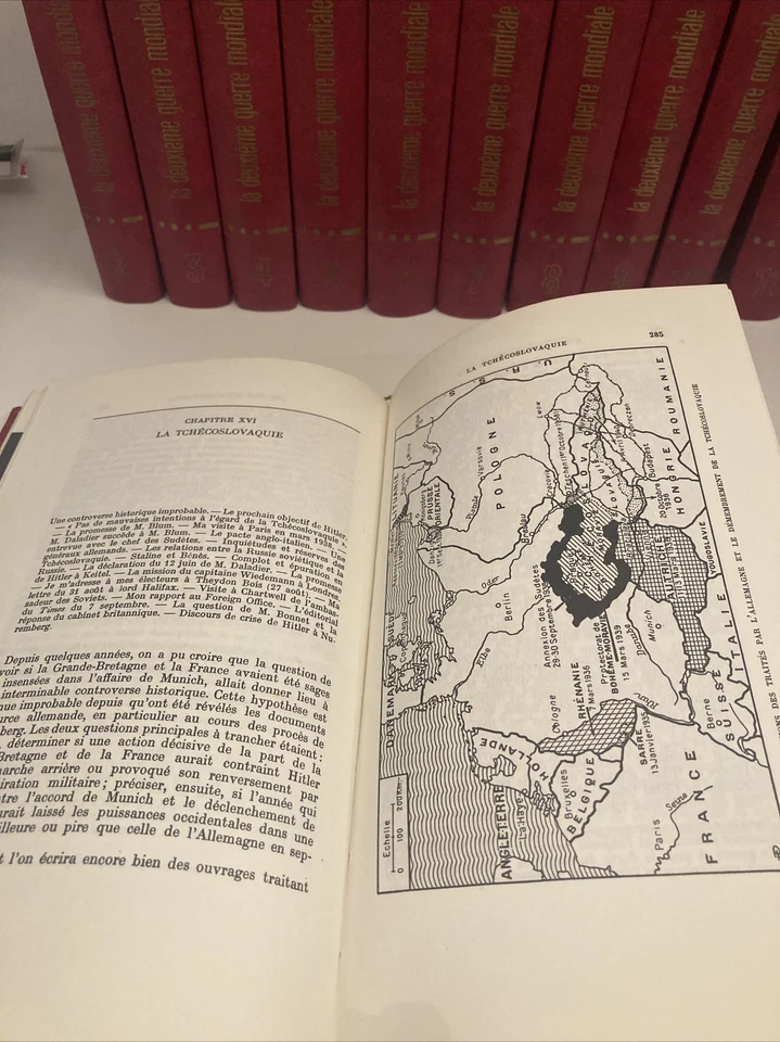 12 Tomes Mémoires De Guerre Winston Churchill Collection Complète WW2 - Photo 4/4