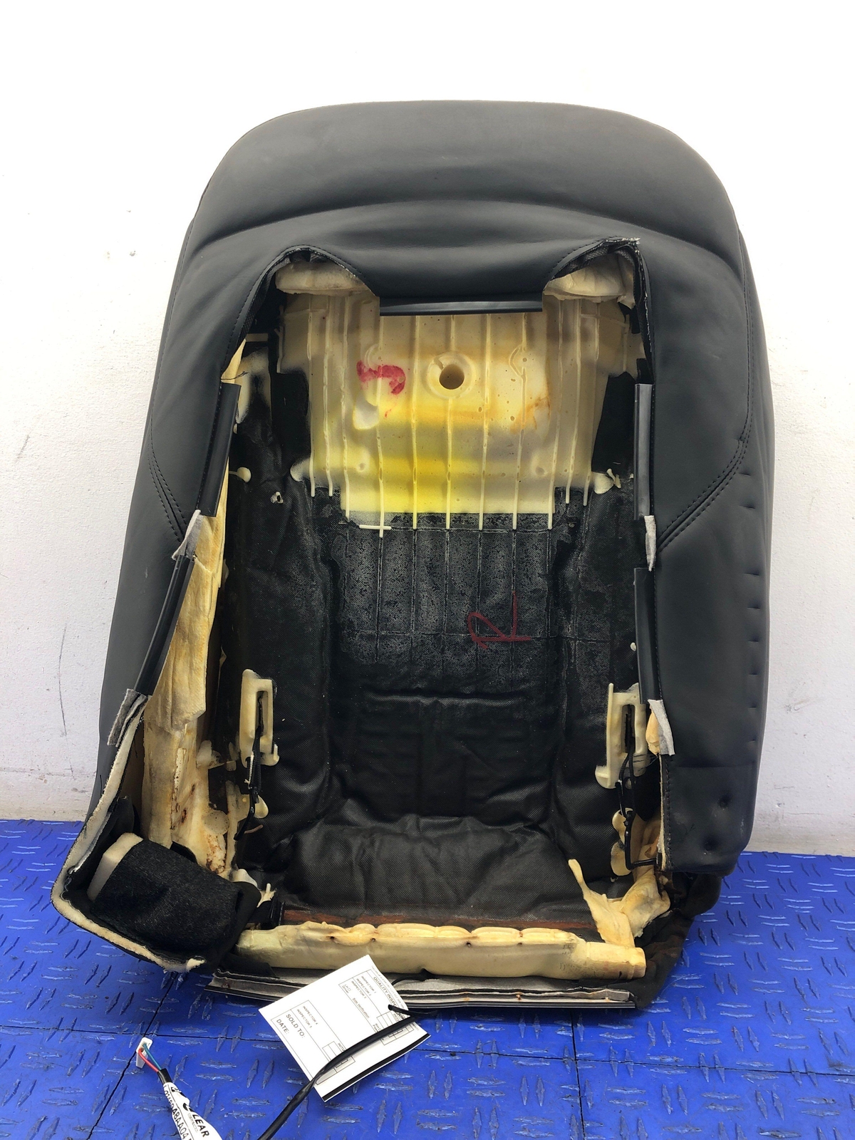 2014-2017 MASERATI QUATTROPORTE FRONT RIGHT UPPER HEATED SEAT CUSHION BLACK OEM