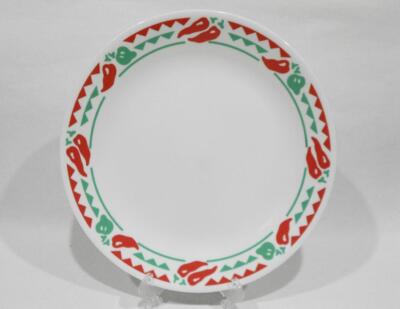   NEW Corelle by Corning FIESTA 10 1/4'' DINNER PLATE *Red Green Chili Pepper