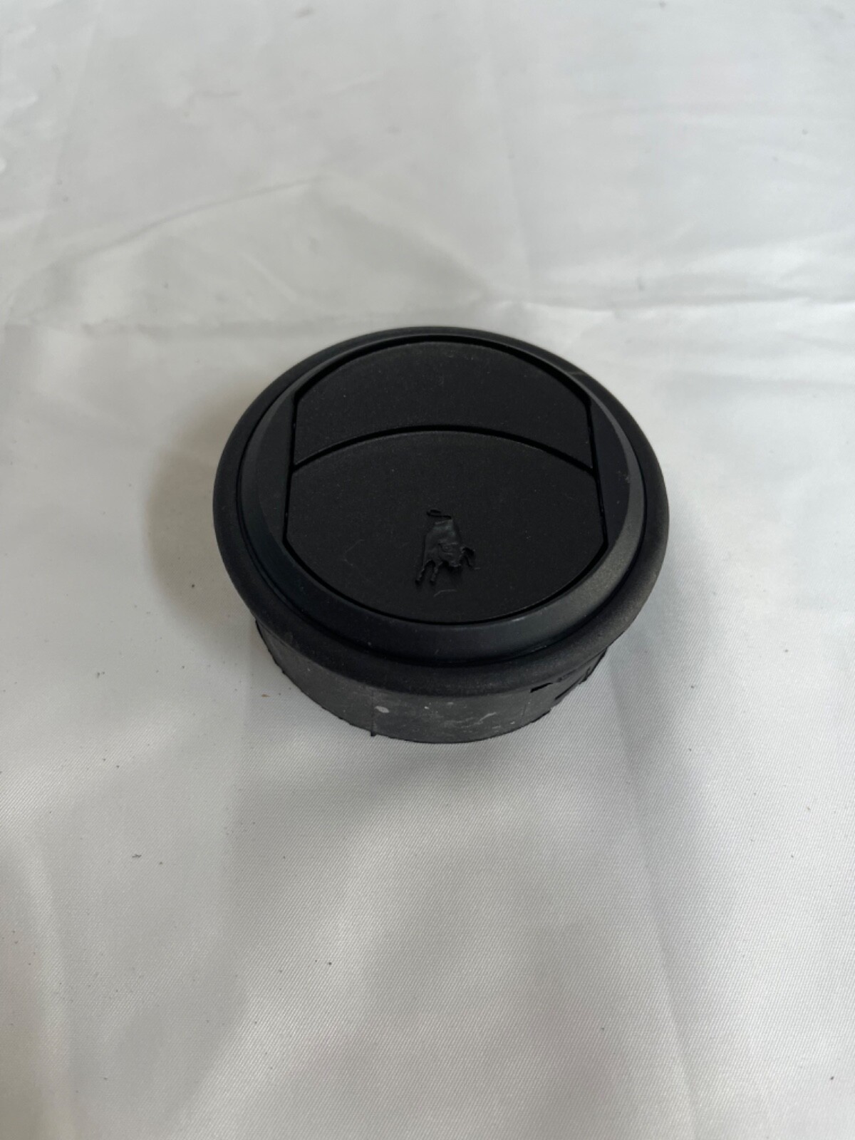 GENUINE LAMBORGHINI DIABLO DASH AIR VENT OEM WITH BULL LOGO PN#009914500