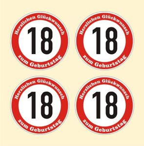 Verkehrsschild 30 Birthday Geburtstag Aufkleber Verkehrszeichen Straßenschild