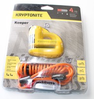 Kryptonite Keeper 5-s2 Disc Lock Motorcycle Disc Brake Security Lock And Lanyard Kryptonite Keeper 5-s2 Disc Lock Motorcycle Disc Brake Security Lock And Lanyard