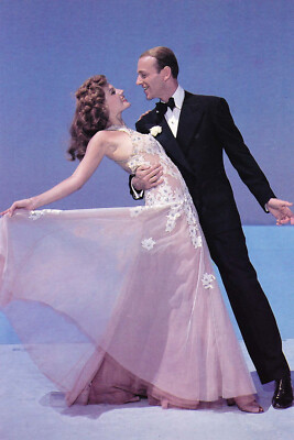 Autogramm-/Postkarte: Fred Astaire & Rita Hayworth 'You Were Never Lovlier' -neu