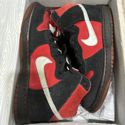 Size 9 - Nike Dunk Pro Sb High Red